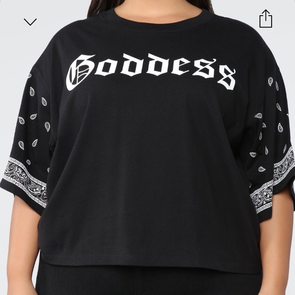 Goddess Gangsta Top - Black - Picture 3 of 5